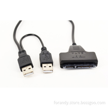 USB 2.0 to SATA Adapter Cable for 2.5 Inch HDD Laptop Hard Disk Drive